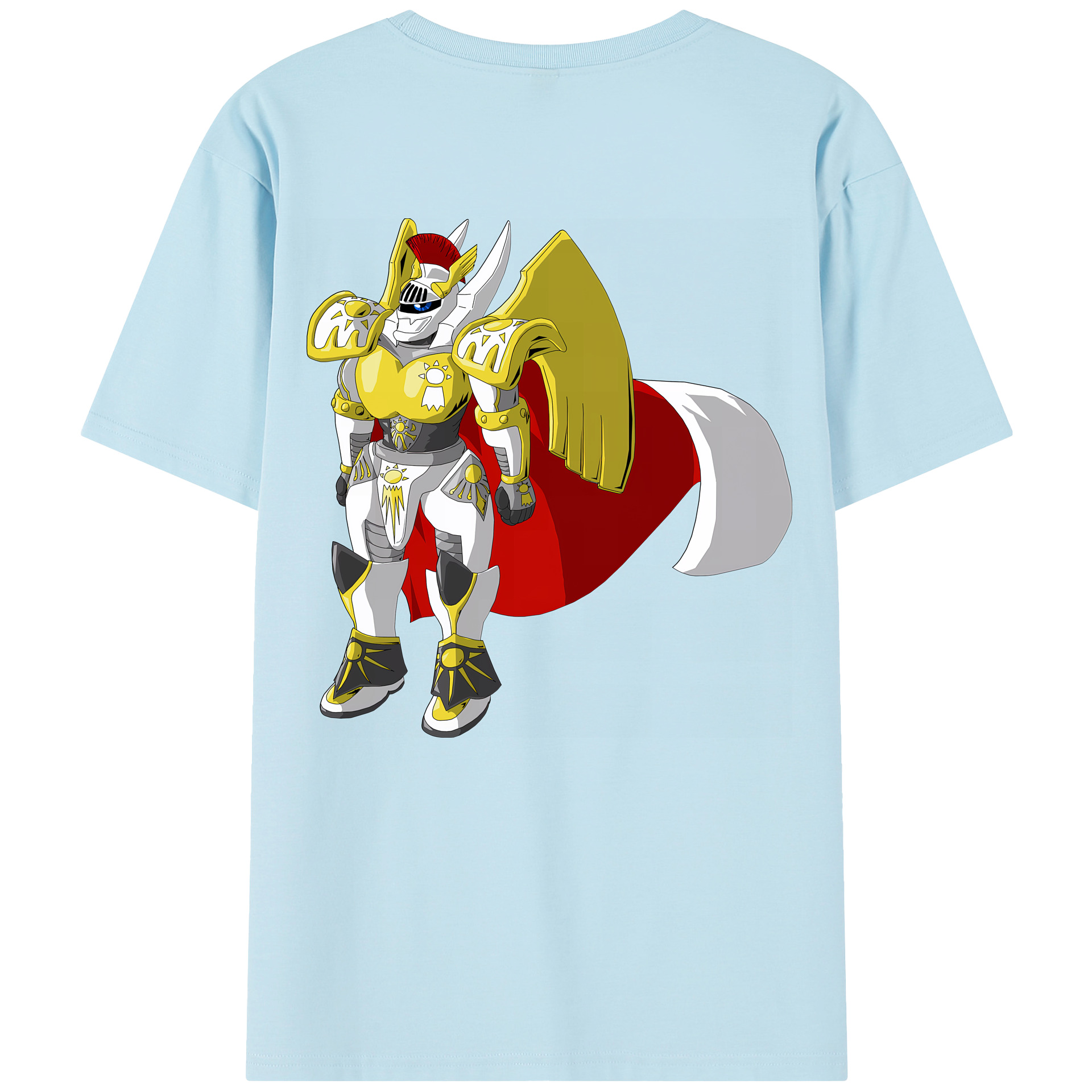 （画像用） Digimon デジタルモンスター/デジモン 綿100％半袖Tシャツ（背面プリント）